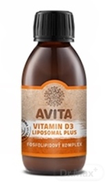 Avita International Vitamin D3 Liposomal Plus 200ml