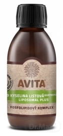 Avita International B9 Kyselina listová Liposomal Plus 200ml