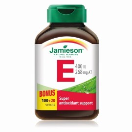 Jamieson Vitamín E 400 IU 120tbl