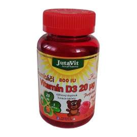 Juvapharma Jutavit Gumkáči vitamín D3 60tbl