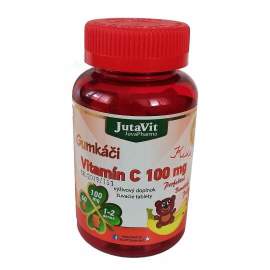 Juvapharma Jutavit Gumkáči vitamín C 100 mg 60tbl