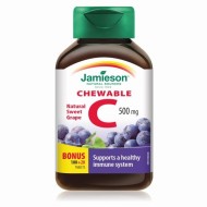 Jamieson Vitamín C 500 mg hrozno 120tbl - cena, porovnanie