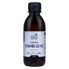 Adelle Davis Lipozomálny VITAMÍN D3+K2 200ml