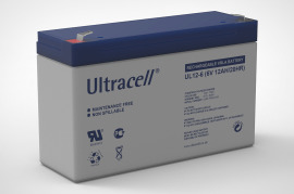 Ultracell AGM UL 6V 12Ah gélová batéria