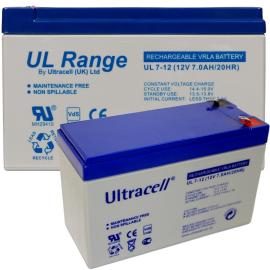 Ultracell AGM UL 12V 7Ah gélová batéria