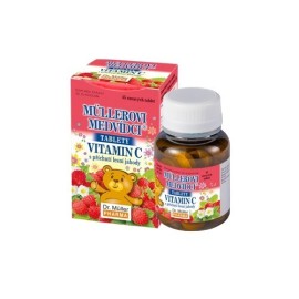 Dr. Muller MÜLLEROVE Medvedíky - vitamín C 45ks