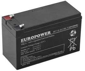 Europower Batéria EP series 12V 7,2Ah