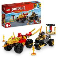 Lego Ninjago 71789 Kai a Ras v súboji auta s motorkou - cena, porovnanie