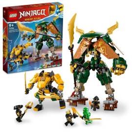 Lego Ninjago 71794 Lloyd, Arin a ich tím nindžovských robotov