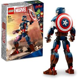 Lego Marvel 76258 Zostaviteľná figúrka: Captain America