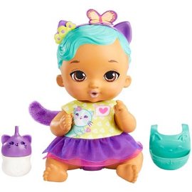 Mattel My Garden Baby Bábätko - Modro-Fialové Mačiatko