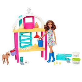 Barbie Slepačia Farma s bábikou