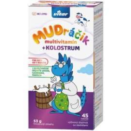 Vitar MUDráčik multivitamín + kolostrum 45tbl