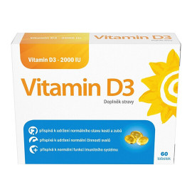 Sirowa Vitamín D3 2000 IU 60tbl