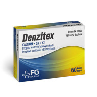 FG Pharma Denzitex Calcium+D3+K2 60tbl - cena, porovnanie