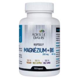 Adelle Davis Magnezium 200mg + B6 100tbl