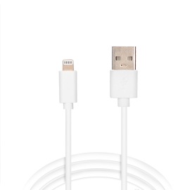 Ksix Nabíjací a dátový kábel USB na Lightning, MFi 3m