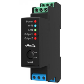 Shelly Pro 2PM Spínací modul 2x 16A