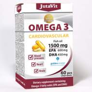 Juvapharma JutaVit Omega 3 kardiovaskulár 60tbl - cena, porovnanie