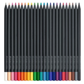 Faber Castell Pastelky Black Edition 24 farieb