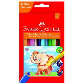 Faber Castell Pastelky Extra JUMBO 12 farieb