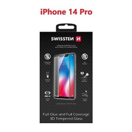 Swissten 3D Full Glue na Apple iPhone 14 Pro