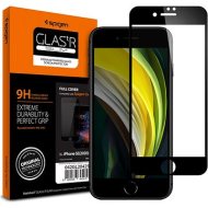 Spigen Glass FC HD Black iPhone SE 2022/SE 2020/8/7 - cena, porovnanie