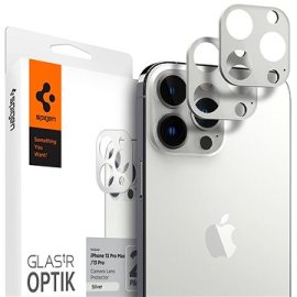 Spigen tR Optik 2 Pack Silver iPhone 13 Pro/13 Pro Max