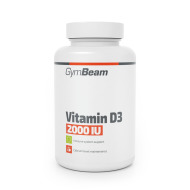 Gymbeam Vitamín D3 2000 IU 120tbl - cena, porovnanie