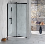Polysan sprchové dvere LINE BLACK AL3912B - cena, porovnanie