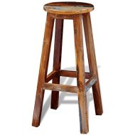 Shumee Barová stolička masívne recyklované drevo 241647 - cena, porovnanie