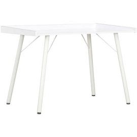 Shumee Písací stôl biely 90 x 50 x 79 cm