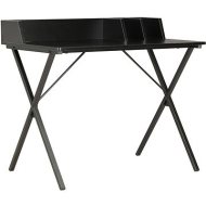 Shumee Písací stôl čierny 80 × 50 × 84 cm - cena, porovnanie