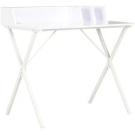 Shumee Písací stôl biely 80 x 50 x 84 cm - cena, porovnanie