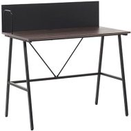 Beliani Stôl tmavé drevo 100 x 50 cm HASTINGS - cena, porovnanie