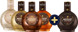 Mozart Liqueur Set Chocolate Cream + White + Coffee + Pumpkin + Dark