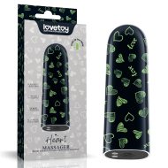 Lovetoy Rechargeable Glow-in-the-dark Heart Massager - cena, porovnanie