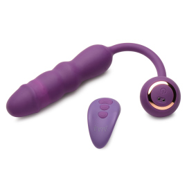 Inmi Thru Thumper Thrusting Silicone Vibrator