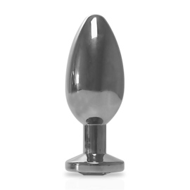 Black Label Jewelled Buttplug M