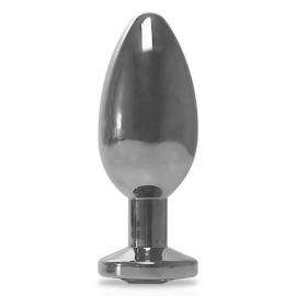 Black Label Jewelled Buttplug L