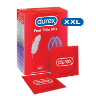 Durex Feel Thin Mix 40ks - cena, porovnanie