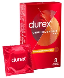 Durex Gefühlsecht XXL 8ks