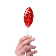 Secret Play Strawberry Pussy Lollipop 30g - cena, porovnanie