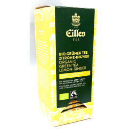 Eilles Tea Deluxe zelený čaj s príchuťou citrón a zázvor 25ks