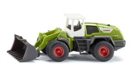Siku Blister - traktor Claas Torion s predným ramenom