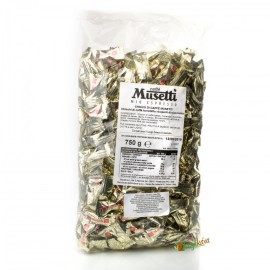 Musetti Caffé Kávové zrnko v čokoláde 750g