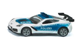 Siku Blister - policajný Chevrolet Corvette ZR1