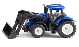 Siku Blister - traktor New Holland s predným nakladačom