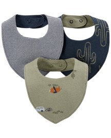 Carters Podbraníky Cactus & Buffalo chlapec 3ks