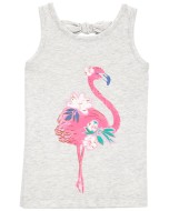 Carters Tričko na ramienka Pink Flamingo dievča - cena, porovnanie